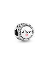 FINAL SALE - Niece Charm - Sterling silver