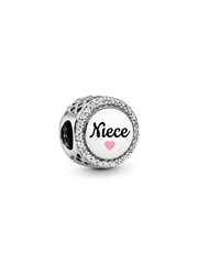 FINAL SALE - Niece Charm - Sterling silver
