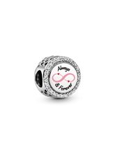 Always & Forever Charm - Sterling silver