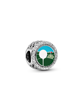 Golf Charm - Sterling silver