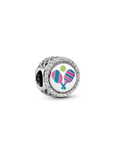 Pickleball Charm - Sterling silver