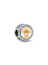 Good Vibes Charm - Sterling silver