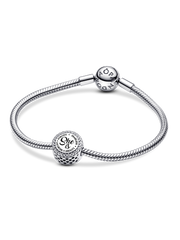 She Is Heart Charm - Sterling silver