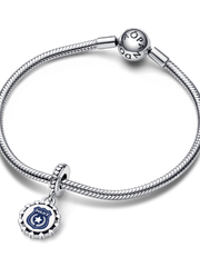 Police Dangle Charm - Sterling silver