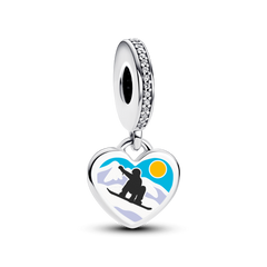Snowboarder Charm