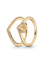 Better Together Wishbone Ring Set