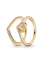 Better Together Wishbone Ring Set