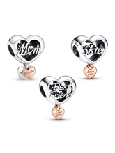 Best Girl Friends Charm Trio