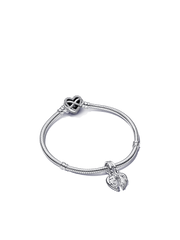 Splittable Mother and Daughter Charm Bracelet Set