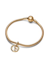 Cancer Zodiac Dangle Charm Bracelet Set