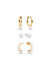 Treated Freshwater Cultured Pearl Earring Set