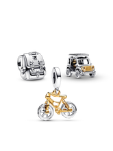 Let's Go On An Adventure Charm Trio