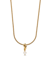June Eternity Circle Dangle Charm Necklace Set
