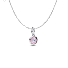 Mini Evil Eye Charm Necklace Set