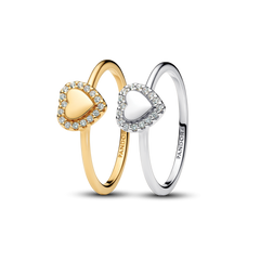 Engraved Together Ring Set