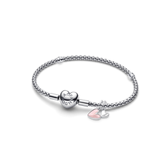 Mother Daughter Dangle Charm Bracelet