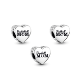 Sports Mom Charm Trio
