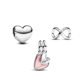 Mom Infinty Love Charm Trio