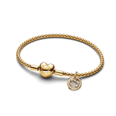 Gemini Zodiac Dangle Charm Studded Bracelet Set