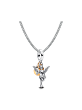 Cupid Dangle Charm Necklace