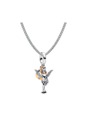 Cupid Dangle Charm Necklace