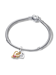Arrow of Love Bracelet and Engravable Charm Set