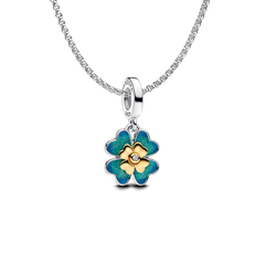 Four Leaf Clover Club Good Things Are Coming Charm Necklace