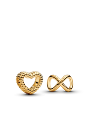Golden Always and Forever Charm Duo
