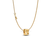 Letter B Charm Necklace
