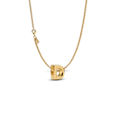 Letter D Charm Necklace