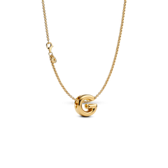 Letter G Charm Necklace
