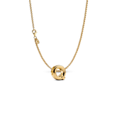 Letter Q Charm Necklace