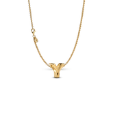 Letter Y Charm Necklace