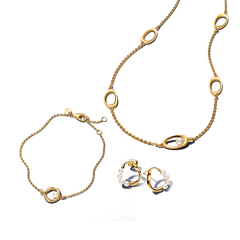 Simple Pearl jewelry set