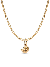 Yoonchae’s Shell Charm Necklace Set - 14k Gold-plated unique metal blend
