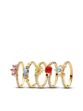 Gold Princess Ring Set