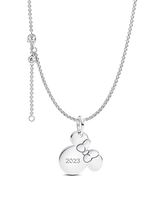 Engravable Minnie Mouse Necklace Set