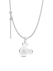 Engravable Mickey Mouse Necklace Set