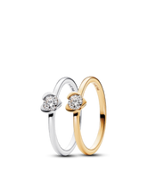 Lab-Grown Diamond Heart Ring Set