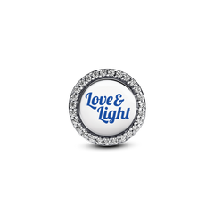 FINAL SALE - Love and Light Menorah Charm