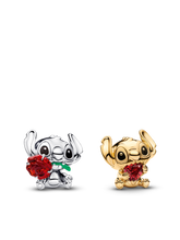 Disney Stitch Holiday Charm Duo