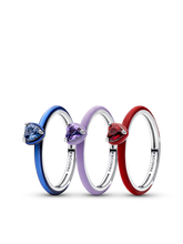 Symbols of Love Chakra Ring Trio