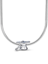 Graduation Cap Charm Necklace Set