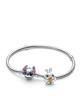 DIsney Stitch Easter Bunny Charm Bracelet