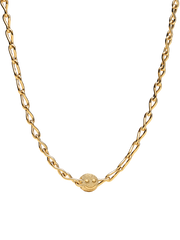 KATSEYE Manon's Happy Face Mini Charm Necklace
