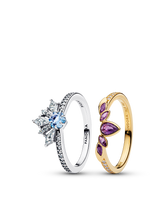 Disney Frozen's Queen Elsa & Anna Ring Set