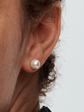 Treated Freshwater Cultured Pearl 7mm Stud Earrings - Sterling silver
