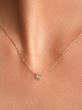 Pandora Era Lab-Grown Diamond Pendant Necklace - 0.05 ct TW, 14k gold