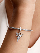 Cupid Dangle Charm - Sterling silver, 14k gold plating
