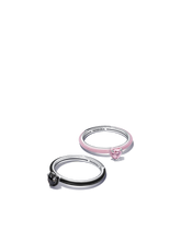 Chakra Hearts Ring Set